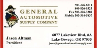 General Automotive Supply Company
